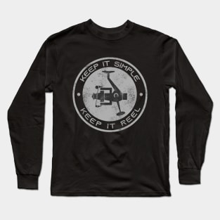 Keep It Reel Fishing Design Long Sleeve T-Shirt